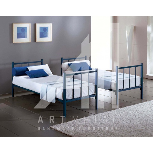 μεταλλικό κρεβάτι μονό Art 3011-076